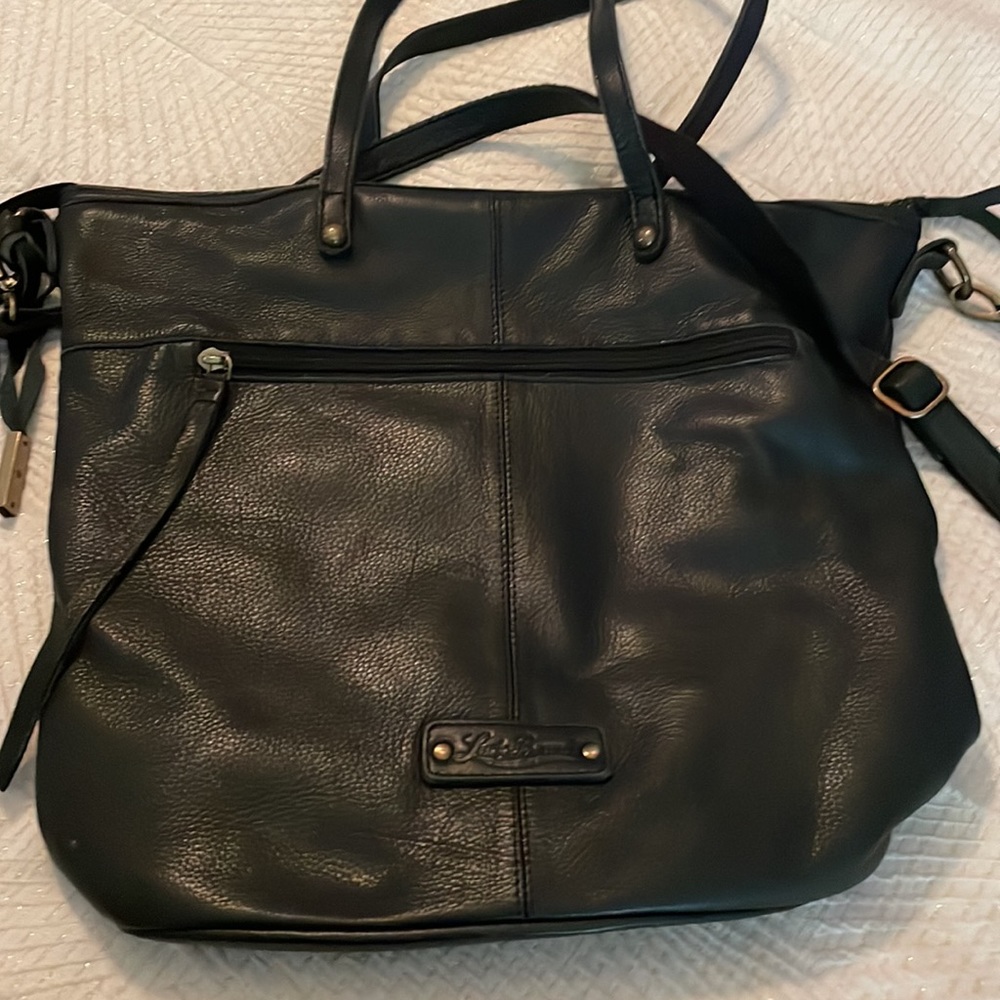Lucky Brand black leather purse - Picture 6 of 8